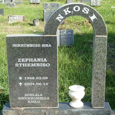 NKOSI Zephania Stembiso 1968-2004