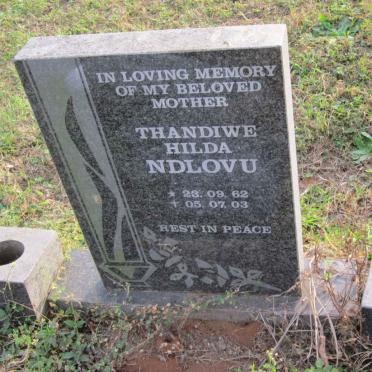 NDLOVU Thandiwe Hilda 1962-2003