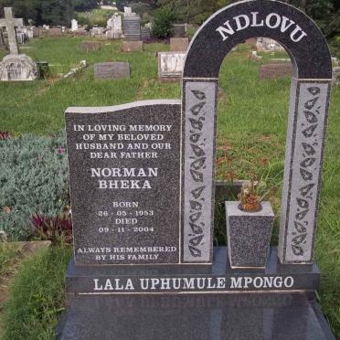 NDLOVU Norman Bheka 1953-2004