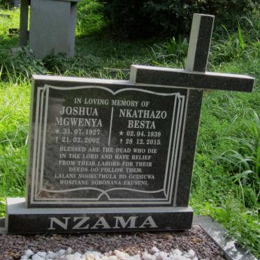 NZAMA Joshua Mgwenya 1927-2002 &amp; Nkathazo Besta 1939-2015