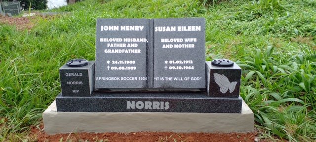 NORRIS John Henry 1908-1989 &amp; Susan Eileen 1912-1964