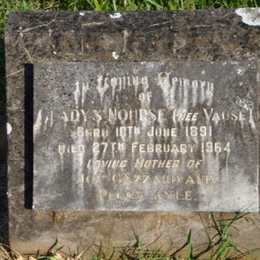 NORSE Gladys nee VAUSE 1891-1964