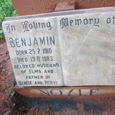NOYLE Benjamin 1910-1983