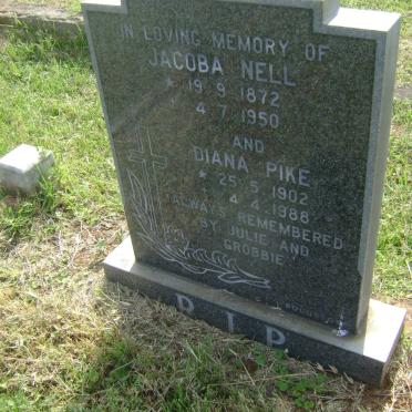 NELL Jacoba 1872-1950 :: PIKE Diana 1902-1988