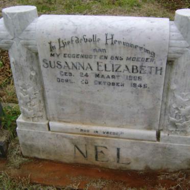 NEL Susanna Elizabeth 1896-1946