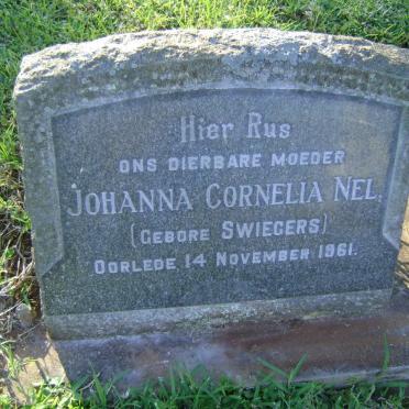 NEL Johanna Cornelia nee SWIEGERS 1961