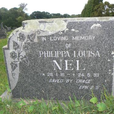 NEL Philippa Louisa 1918-1993