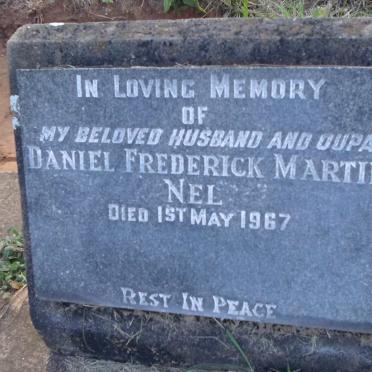 NEL Daniel Frederick Martin -1967