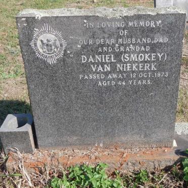 NIEKERK Daniel, van -1973
