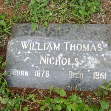 NICHOLS William Thomas 1876-1951