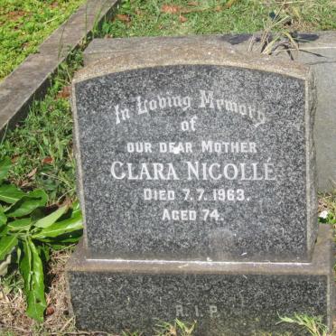 NICOLLE Clara  -1963