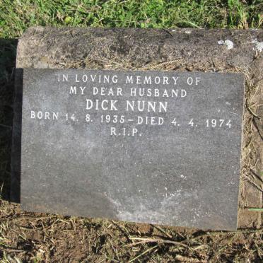 NUNN Dick 1935-1974