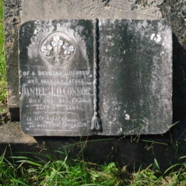 O'CONNOR Daniel J. -1936