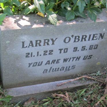 O'BRIEN Larry 1922-1980