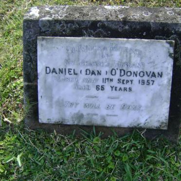 O'DONOVAN Daniel -1957