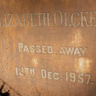 OLCKERS Jan Daniel -1966 &amp; Elizabeth -1957