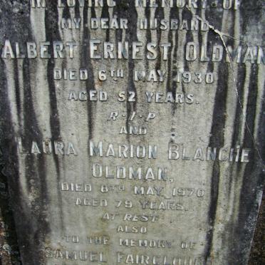 OLDMAN :: FAIRCLOUGH 