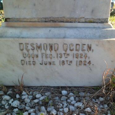OGDEN Desmond 1924-1924