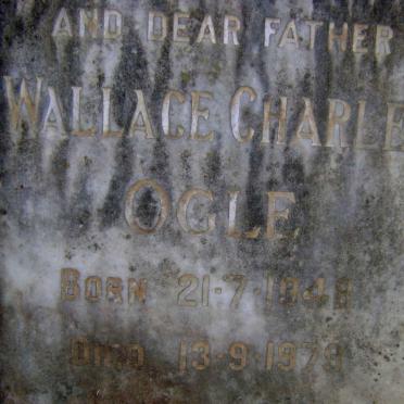 OGLE Anne Cecilia -1959 :: OGLE Wallace Charles 1948-1979 :: OGLE William Wallace 1923-1983