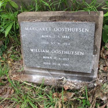 OOSTHUYSEN William 1913-1971 :: OOSTHUYSEN Margaret 1886-1964