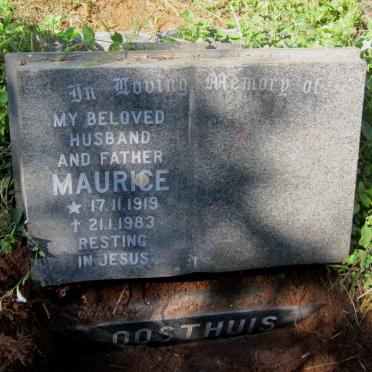 OOSTHUIS Maurice 1919-1983