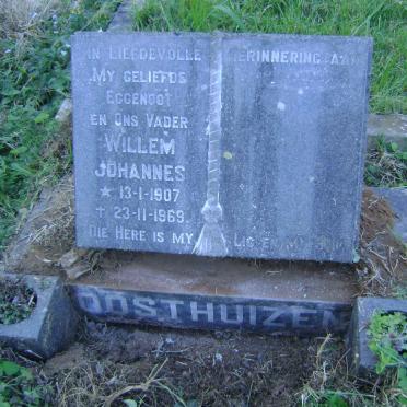 OOSTHUIZEN Willem Johannes 1907-1969