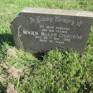 OSBORNE Roger Ralph -1968
