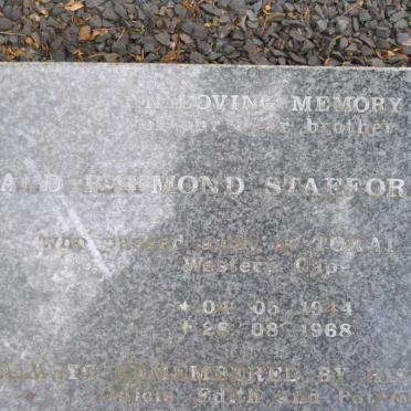 OSBORNE Oswald Raymond Stafford 1944-1968
