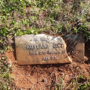 OXTOBY Royland -1924
