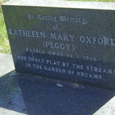 OXFORD Kathleen Mary -1946