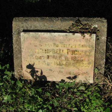 PUGSLEY Allan Campbell 1953-1956