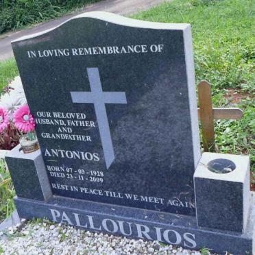 PALLOURIOS Antonios 1928-2009