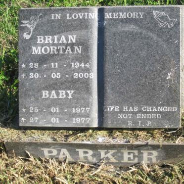 PARKER Brian Mortan 1944-2003 :: PARKER Baby 1977-1977