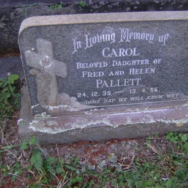 PALLETT Carol 1935-1955