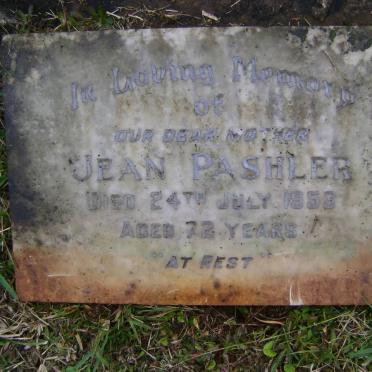 PASHLER Jean -1953