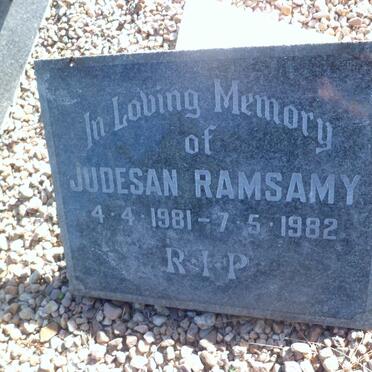 RAMSAMY Judesan 1981-1982