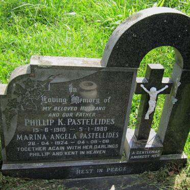 PASTELLIDES Phillip K. 1910-1980 &amp; Marina Angela 1924-2006