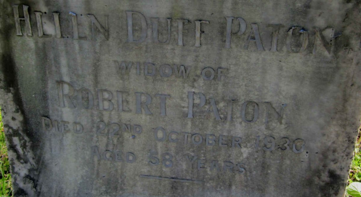 PATON Helen Duff -1930