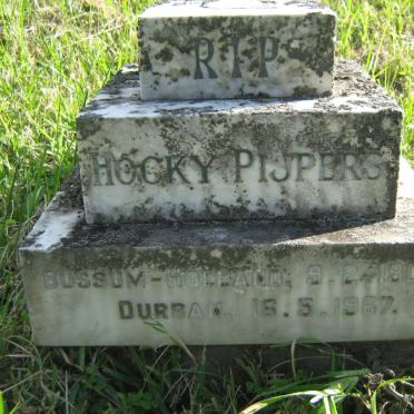 PIJPERS Hocky 1907-1967