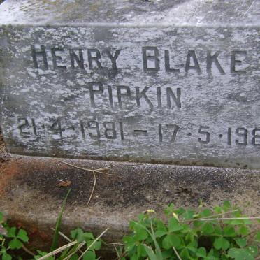 PIPKIN Henry Blake 1981-1981