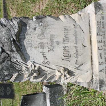 PIRIE Caroline Elizabeth :: PIRIE Agnes -1932