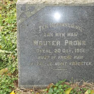 PRONK Wouter -1951