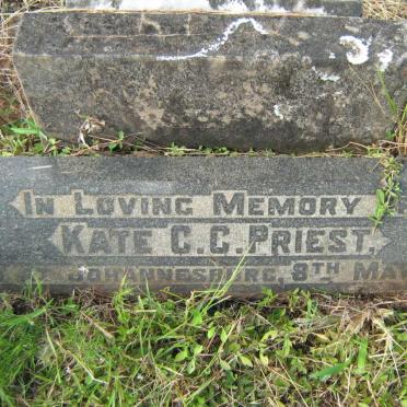 PRIEST Kate C.C. -1941 :: SCOTT William -1948 &amp; Frances L. -1965 :: WAY Marie E. 1943 