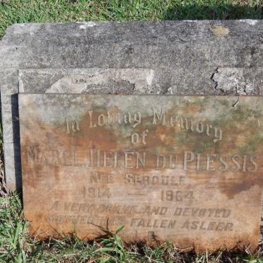 PLESSIS Mabel Helen, du nee SPROULE 1914-1964
