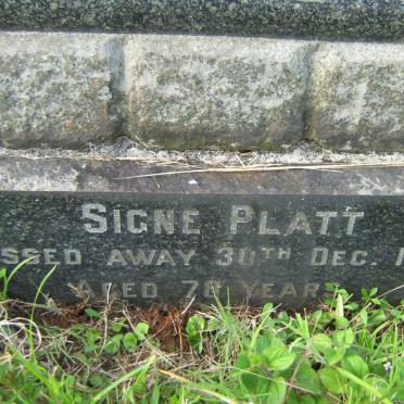 PLATT Signe -1977