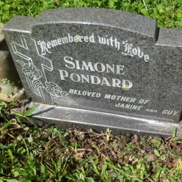 PONDARD Simone