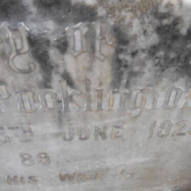 POCKLINGTON Roger John -1925 &amp; Clara -1930