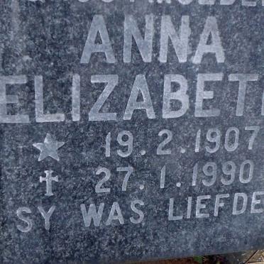 POEL Andries Jacobus, van der 1897-1984 &amp; Anna Elizabeth 1907-1990 