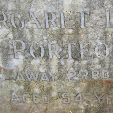 PORTEOUS Margaret Little -1963