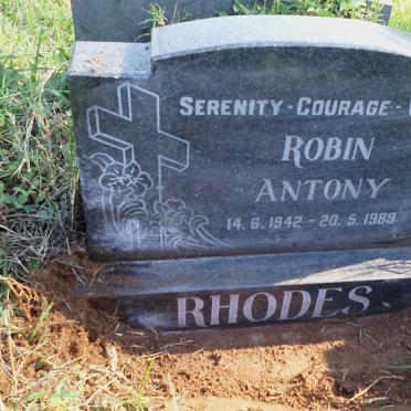 RHODES Robin Antony 1942-1989